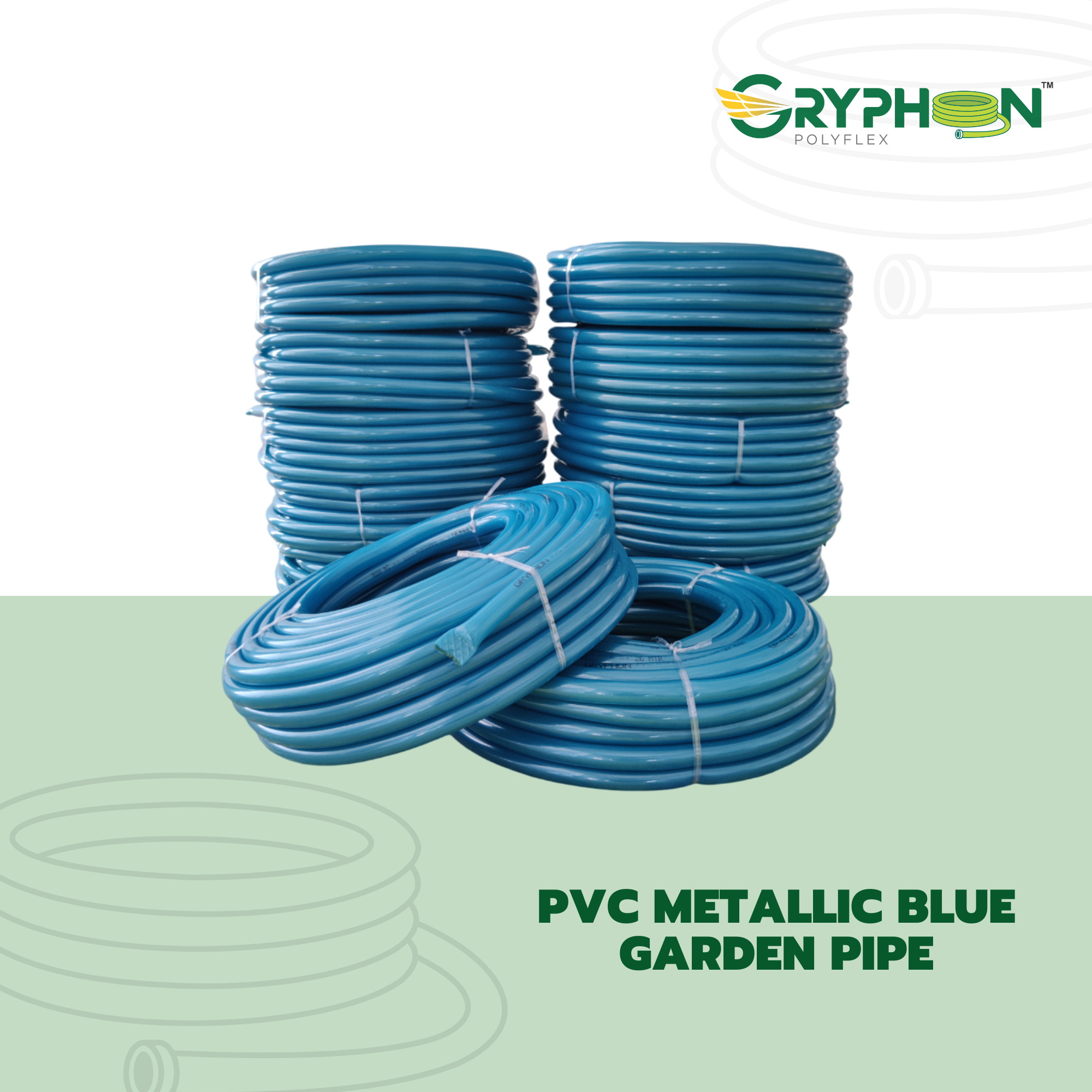 PVC Metallic Garden Hose Pipe
