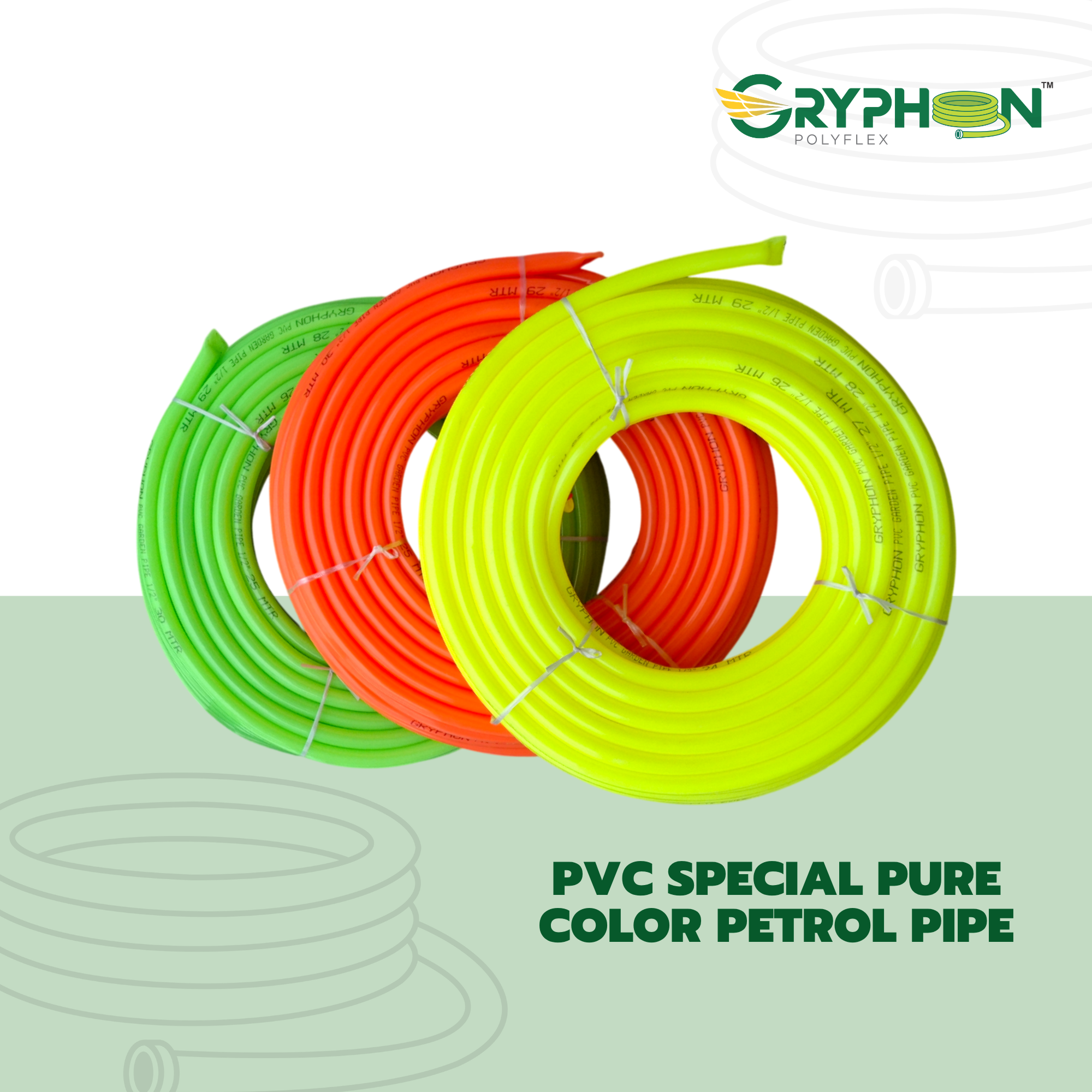 Opaque PVC Garden Pipe