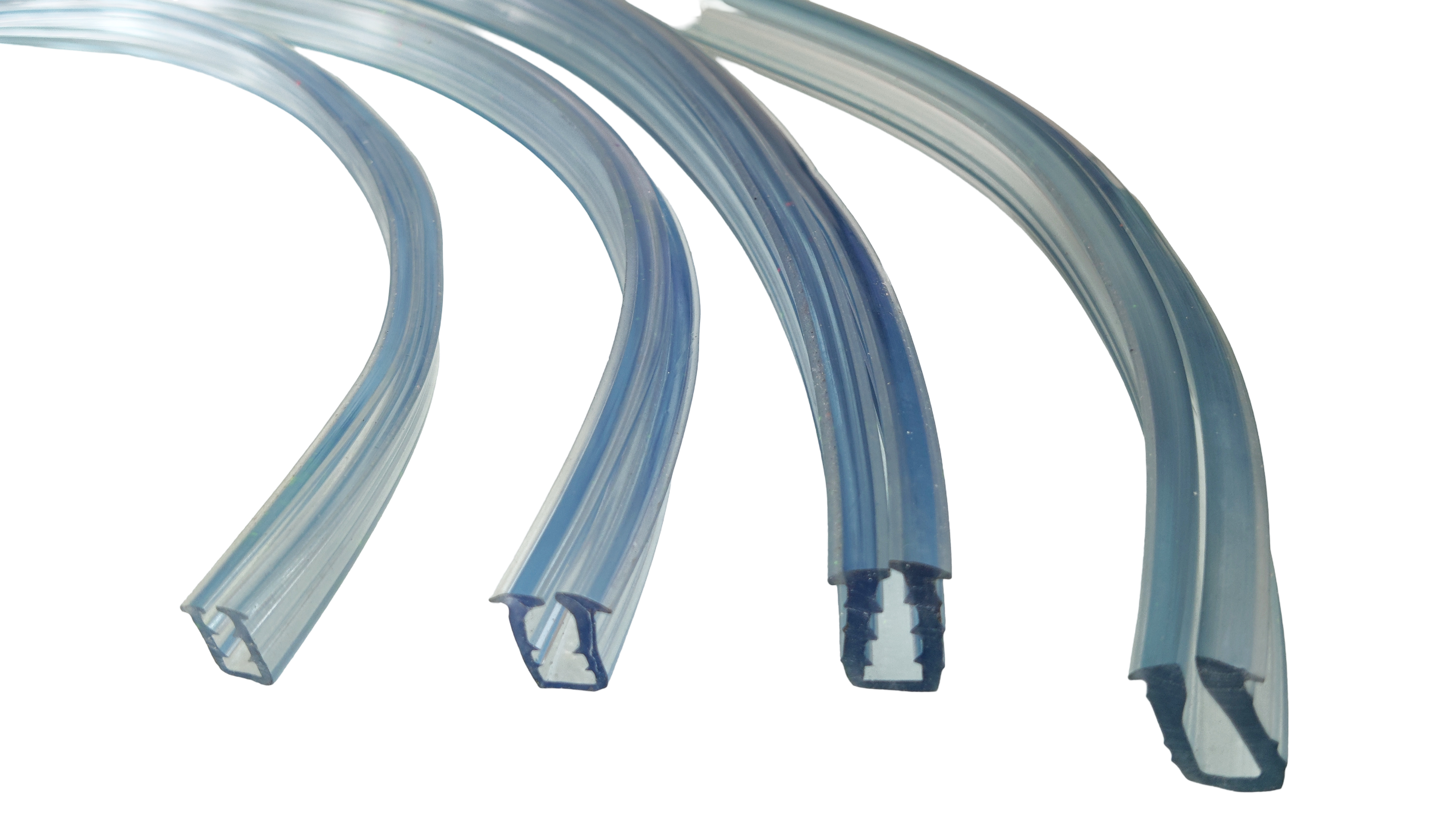 Aluminium Partition Soft PVC Profile