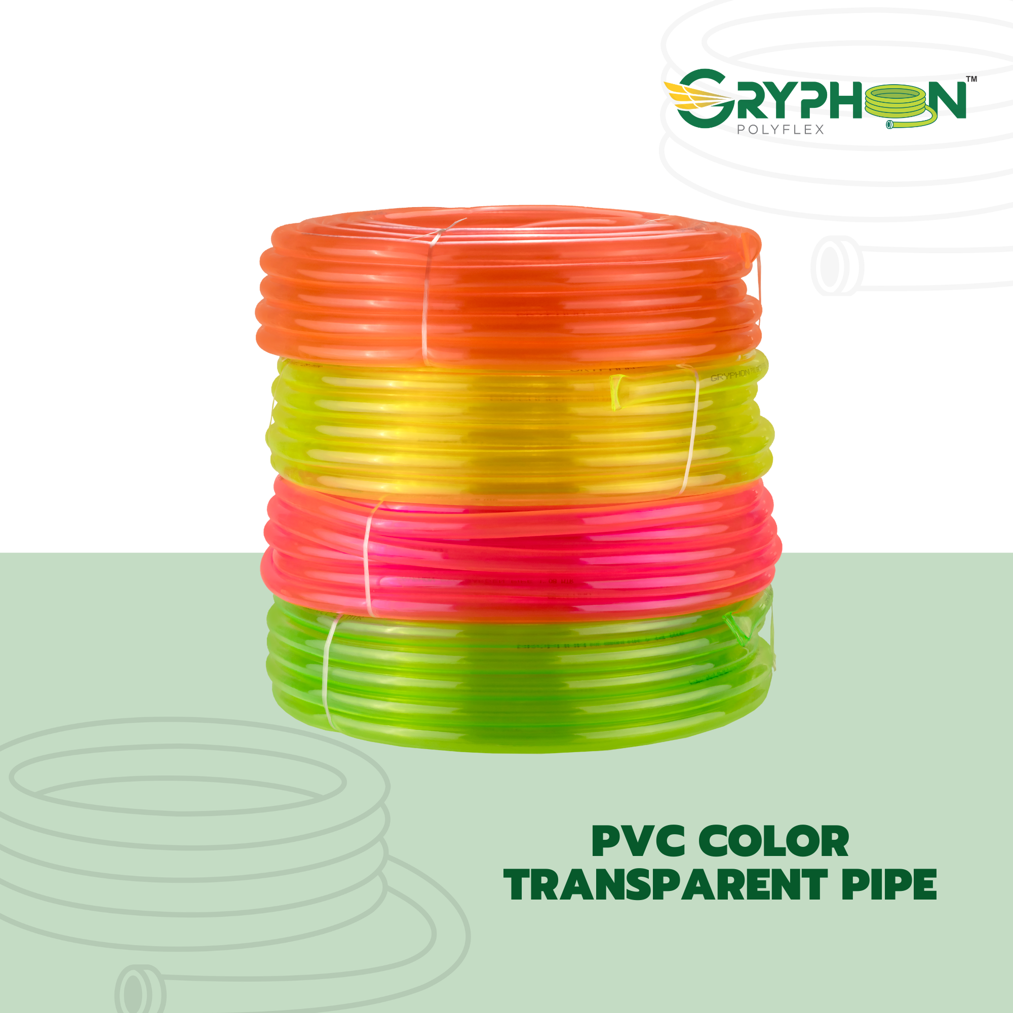 PVC Garden Pipe Transparent